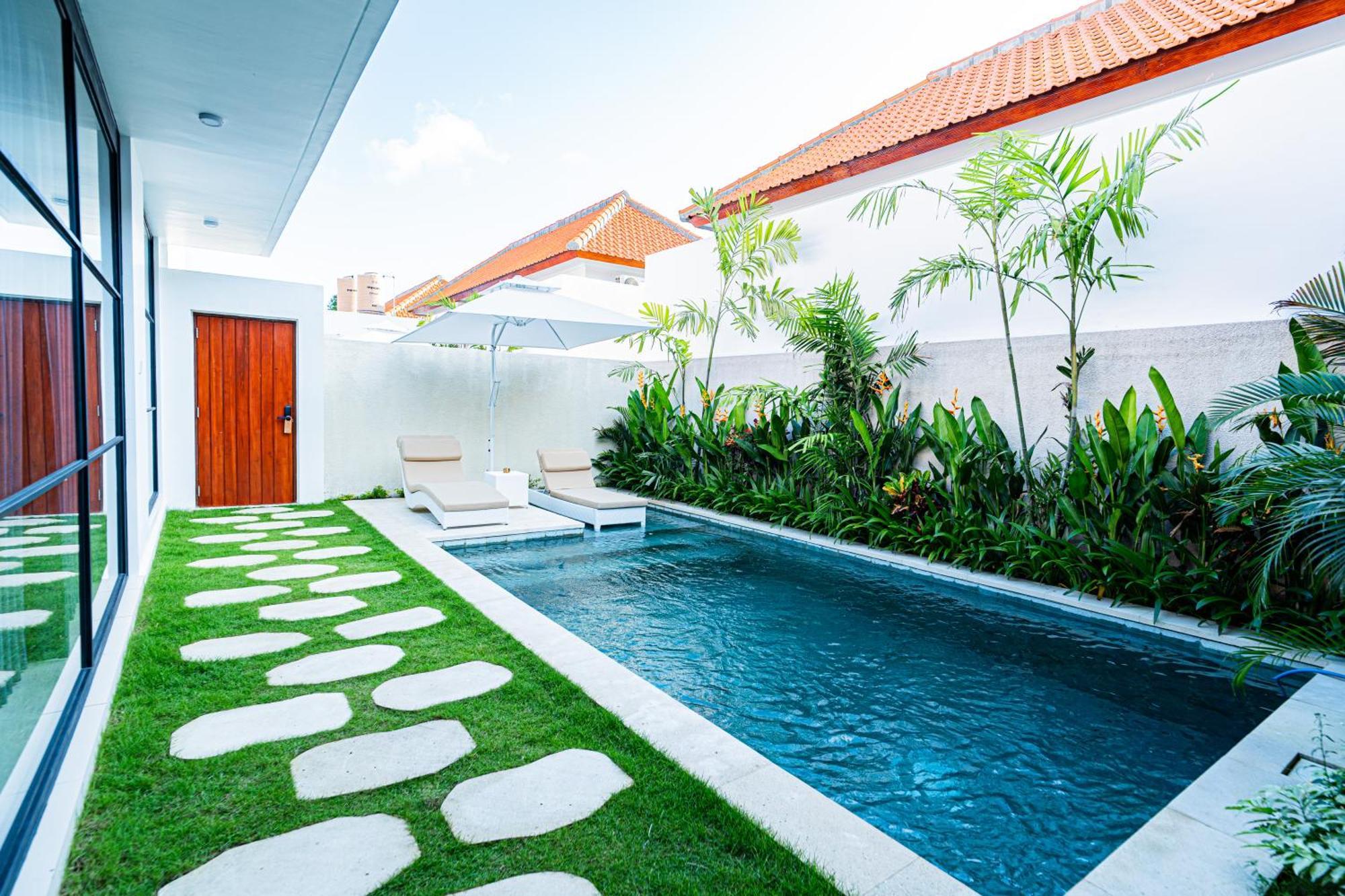 La Boutique Villas Seminyak Bali Exterior foto